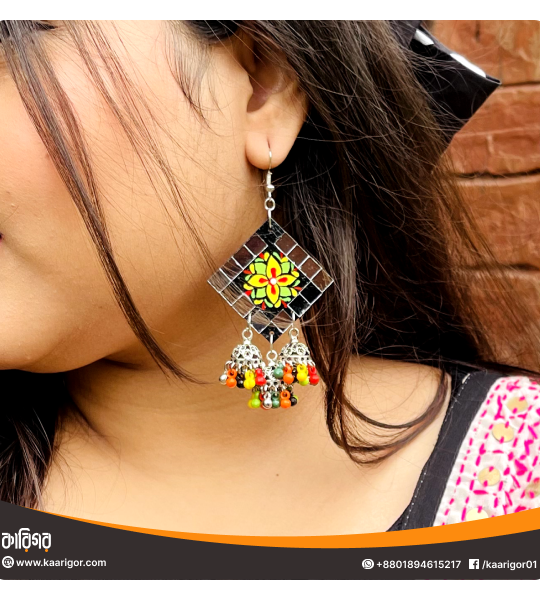 Darpan - Wooden Earrings
