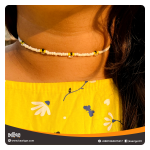 Beaded Bee Choker