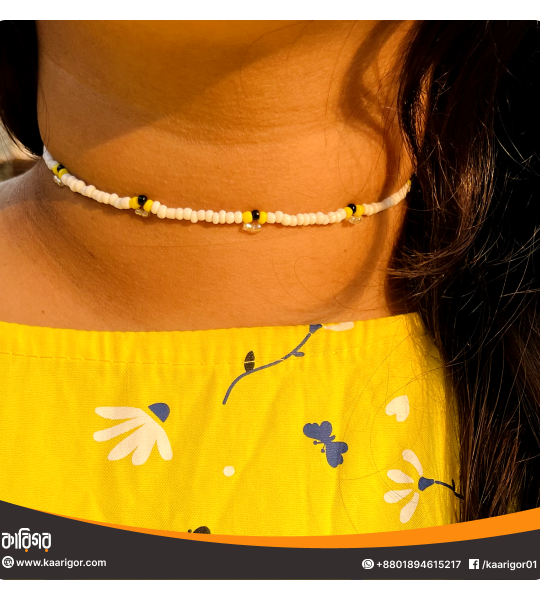 Beaded Bee Choker