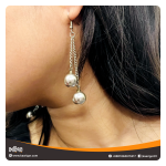 Silver Dangling Earrings