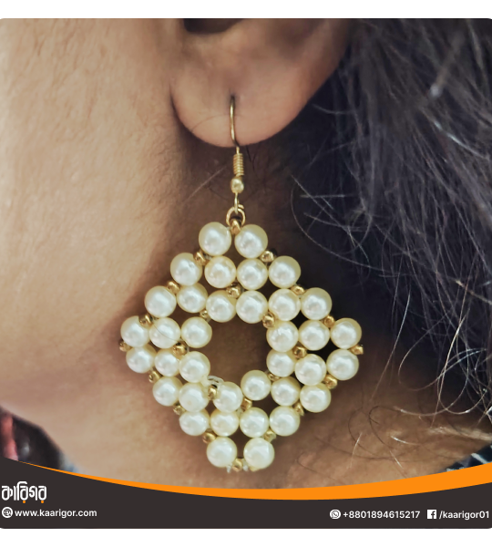 Rombosh || রম্বস - Beaded Earrings