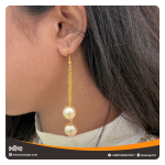 Golden Dangling Earrings