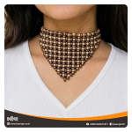 Beaded Lattice Choker