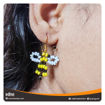 Bee - Beaded Earrings