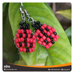 Ladybug - Beaded Earrings