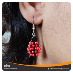 Ladybug - Beaded Earrings