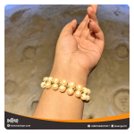 Off White Beaded Bracelet