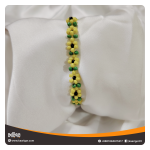 Beaded Sunflower Bracelet