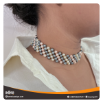 Multicolored Beaded Choker