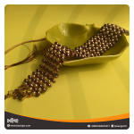 Chocolate Beaded Choker