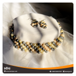 Multicolored Beaded Choker Set