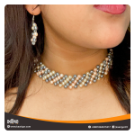 Multicolored Beaded Choker Set