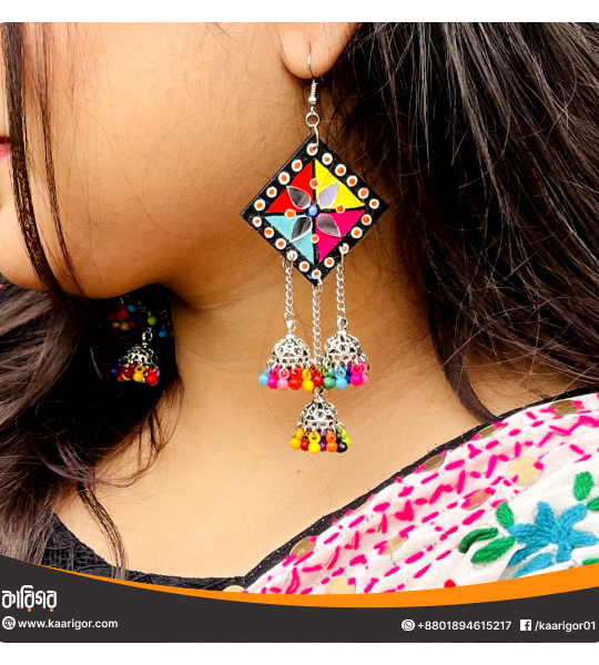 Bioscope - Wooden Earrings