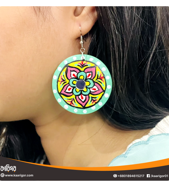 Hawai Mithai - Wooden Earrings