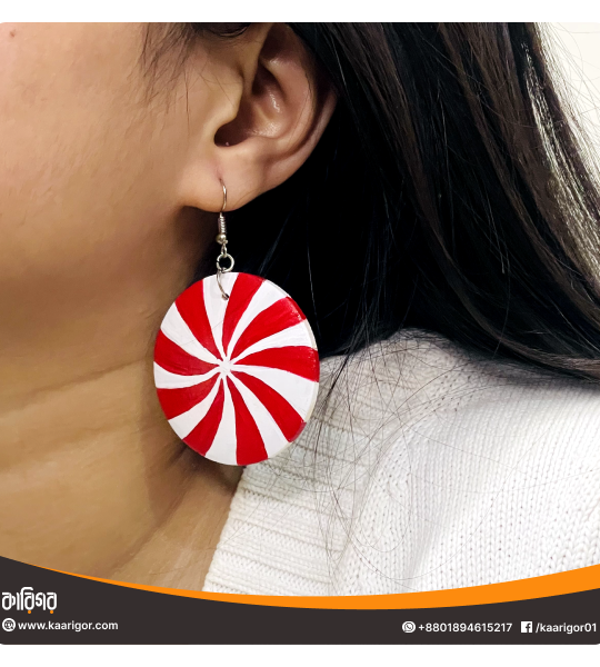 Alpenliebe - Wooden Earrings